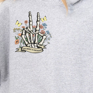Light Gray Good Energy Hoodie