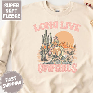 Long Live Cowgirls Crewneck Sweatshirt