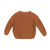 Chunky knit sweater in rust