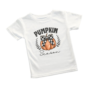 Pumpkin Season Tee on White - Infant/Toddler