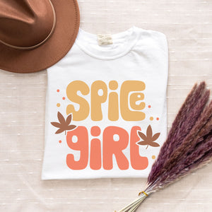 Spice Girl Tee in White - Adult