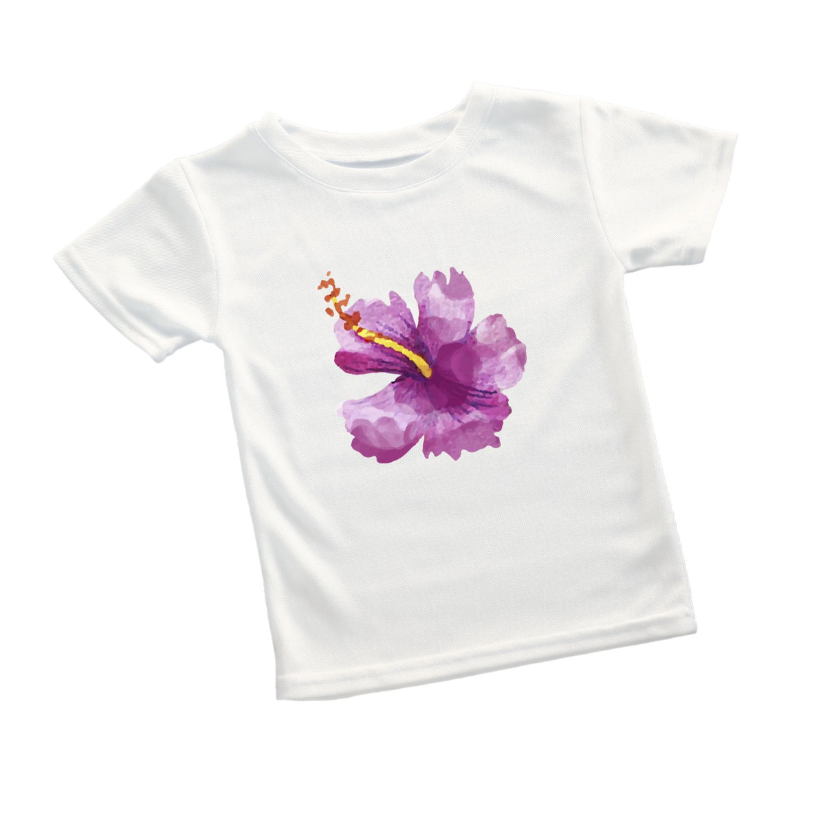 Purple Hibiscus Tee