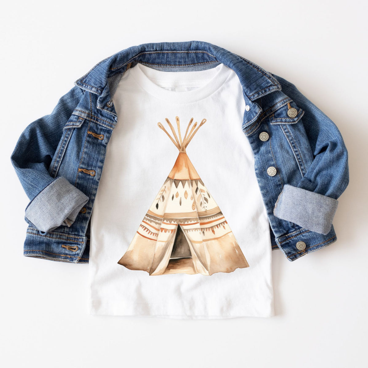 Teepee Watercolor Tee