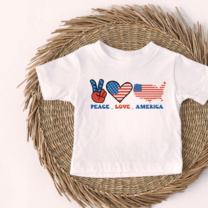 Peace Love America Tee