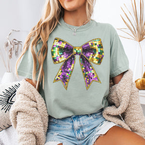 Mardi Gras Bow T-Shirt