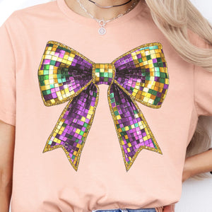 Mardi Gras Bow T-Shirt