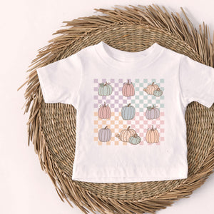 Retro Pumpkins Tee on White - Infant/Toddler