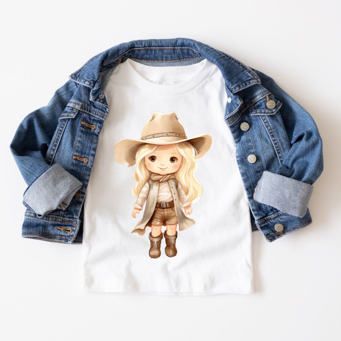 Fancy Cowgirl Tee