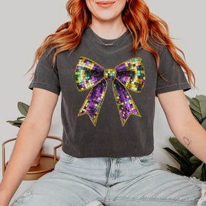 Mardi Gras Bow T-Shirt