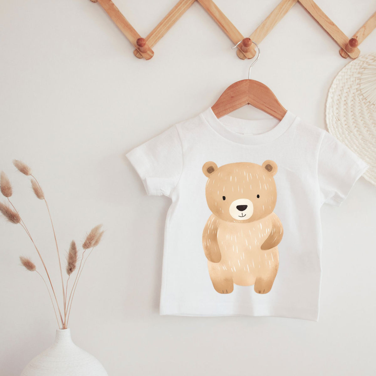Teddy Bear Watercolor Tee
