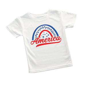 Rainbow America Tee