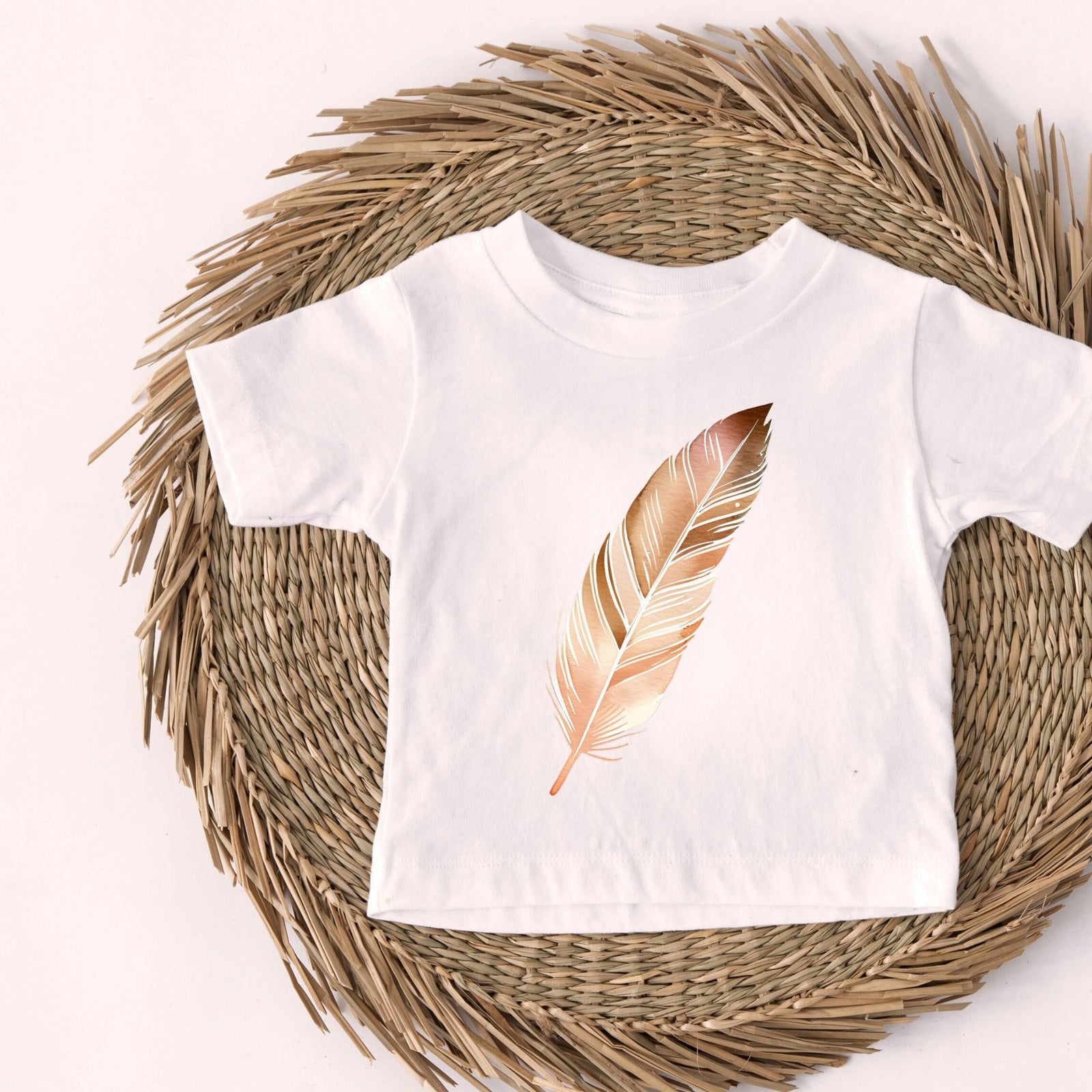 Feather Watercolor Tee