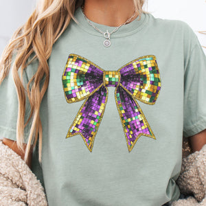 Mardi Gras Bow T-Shirt