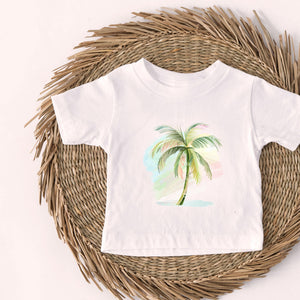 Pastel Palm Tree Tee