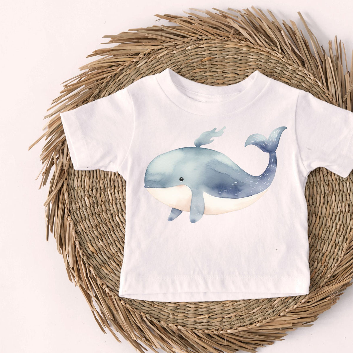 Whale Watercolor Tee