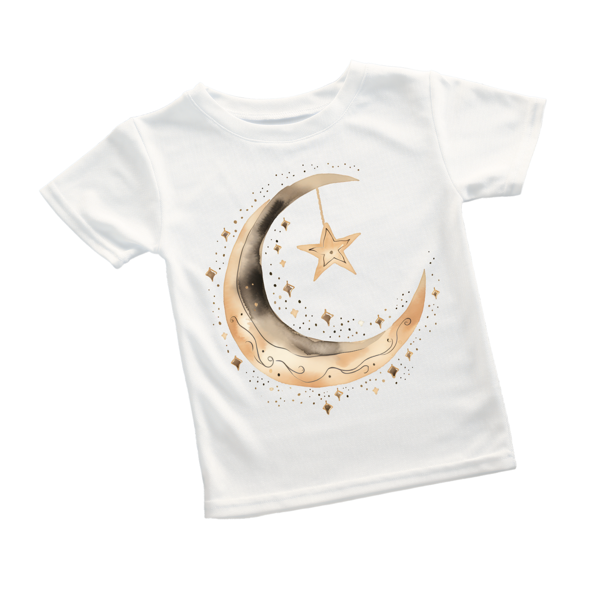 Moon and Stars Watercolor Tee