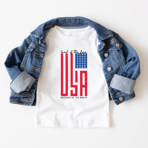 USA Land of the Free Tee