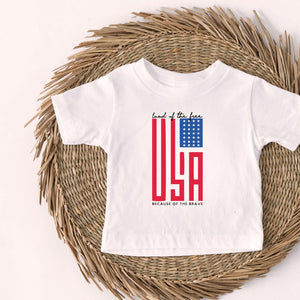 USA Land of the Free Tee