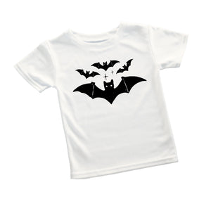 Friendly Bats Tee on White - Infant/Toddler