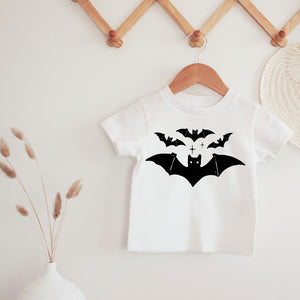 Friendly Bats Tee on White - Infant/Toddler