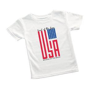 USA Land of the Free Tee