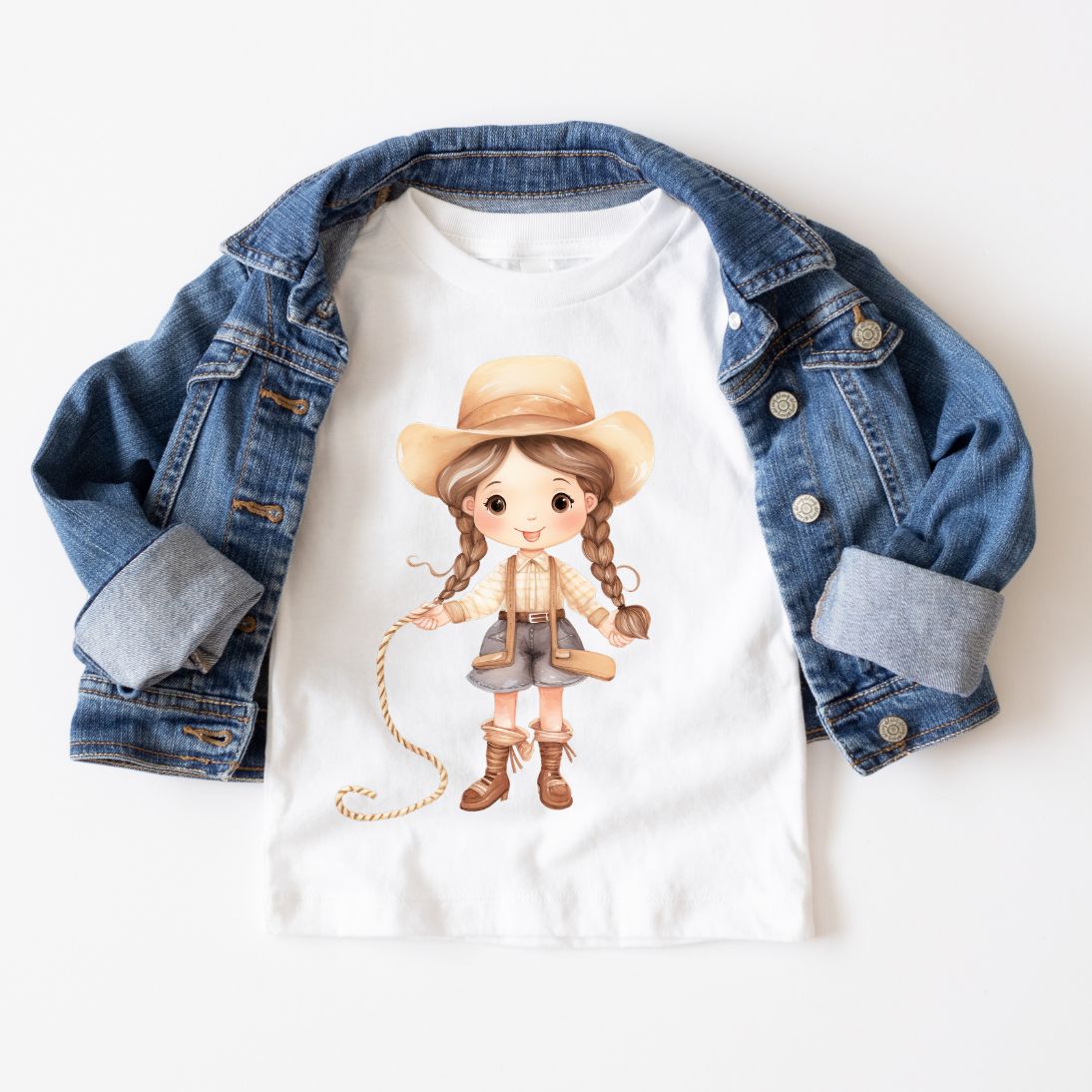 Lasso Cowgirl Tee