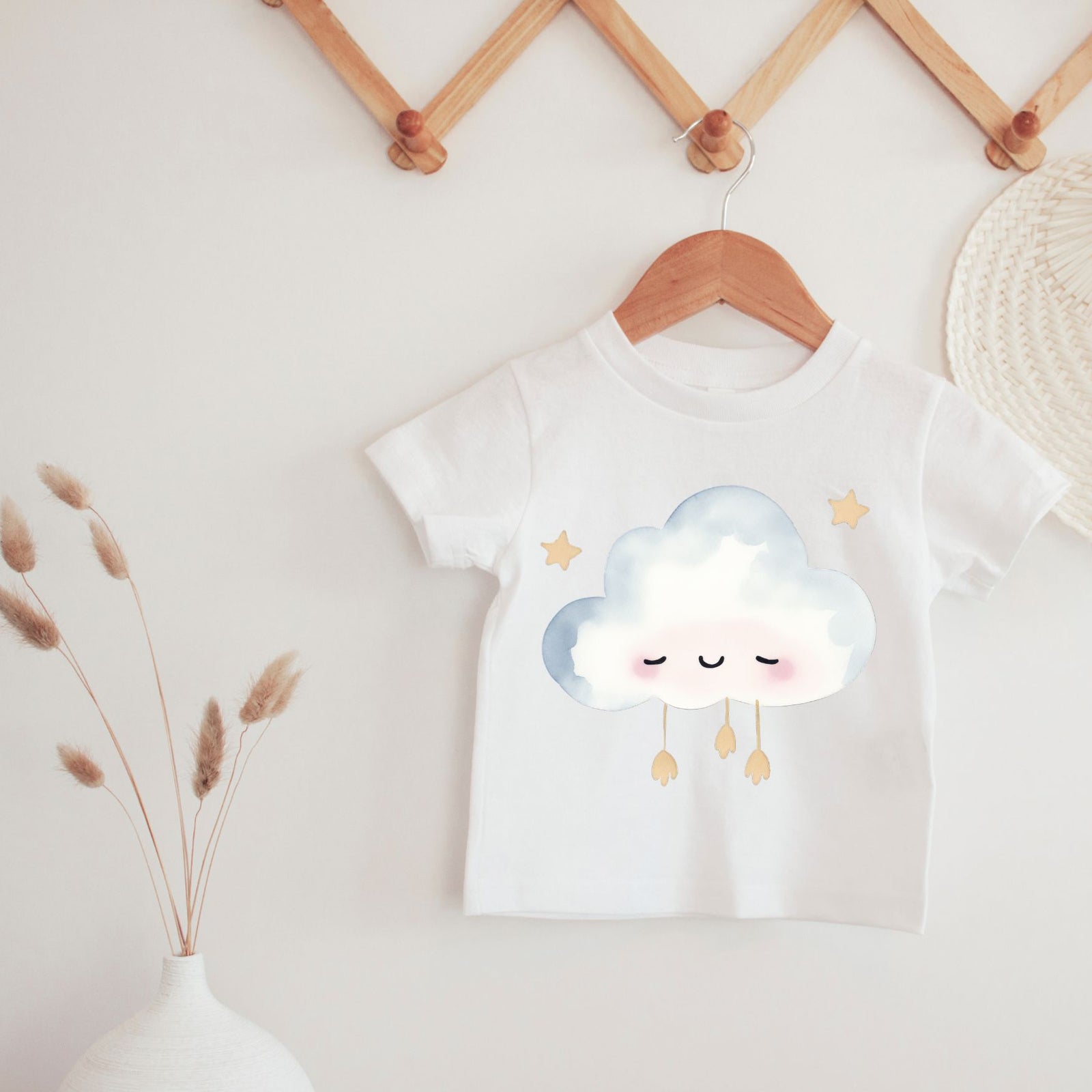 Sleepy Cloud Watercolor Tee