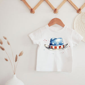 Stars and Stripes Hat Tee