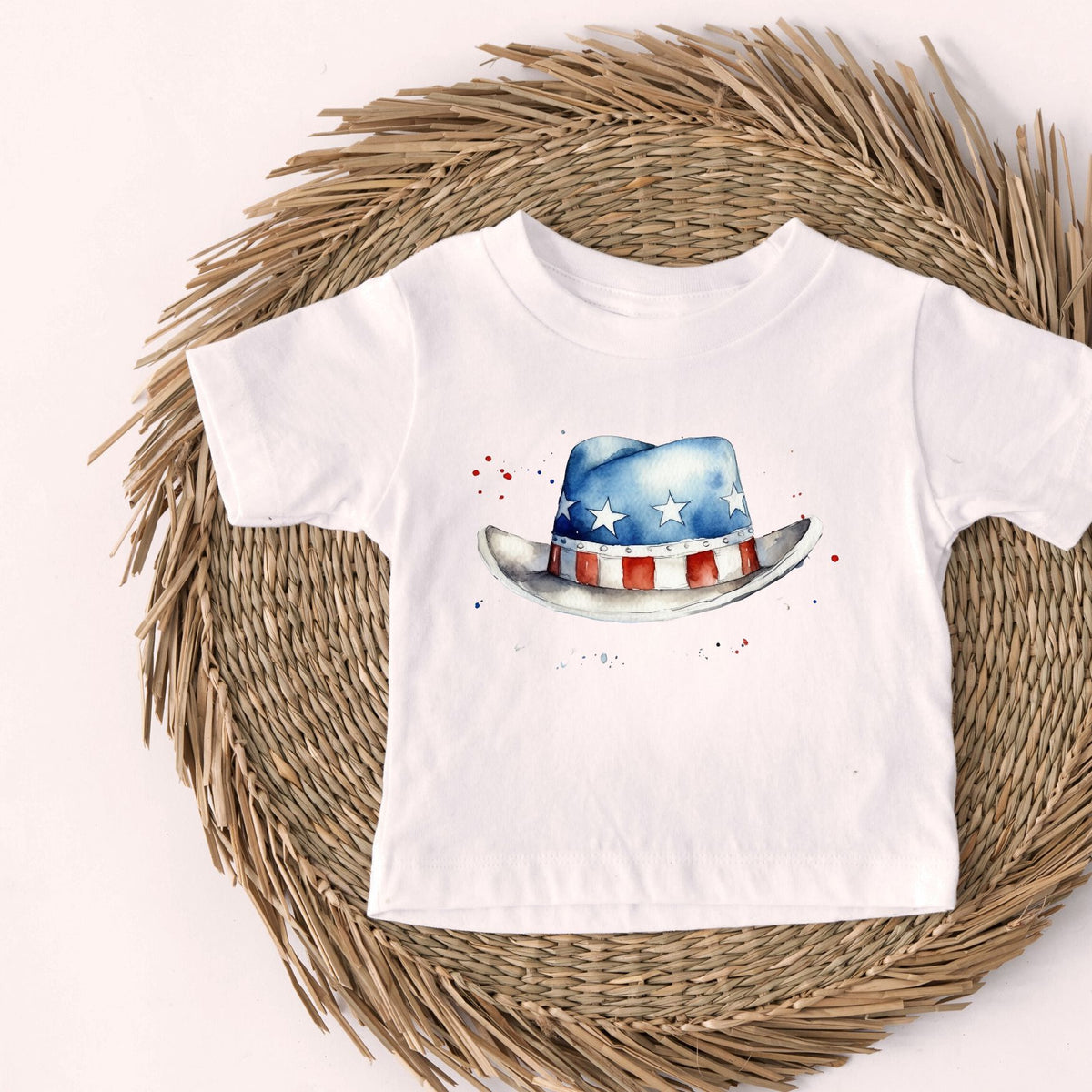 Stars and Stripes Hat Tee