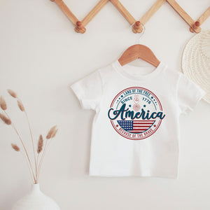 America Land of the Free Tee