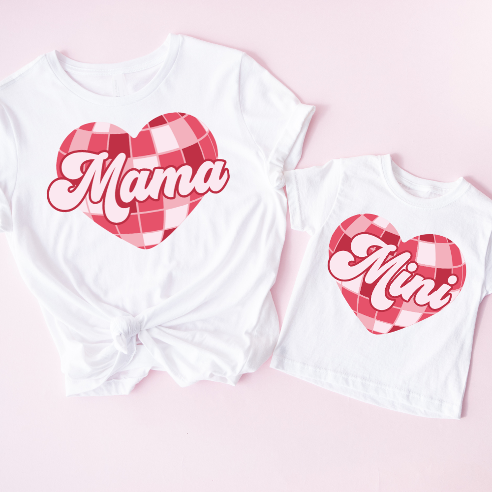 Disco Mama and Mini Tee