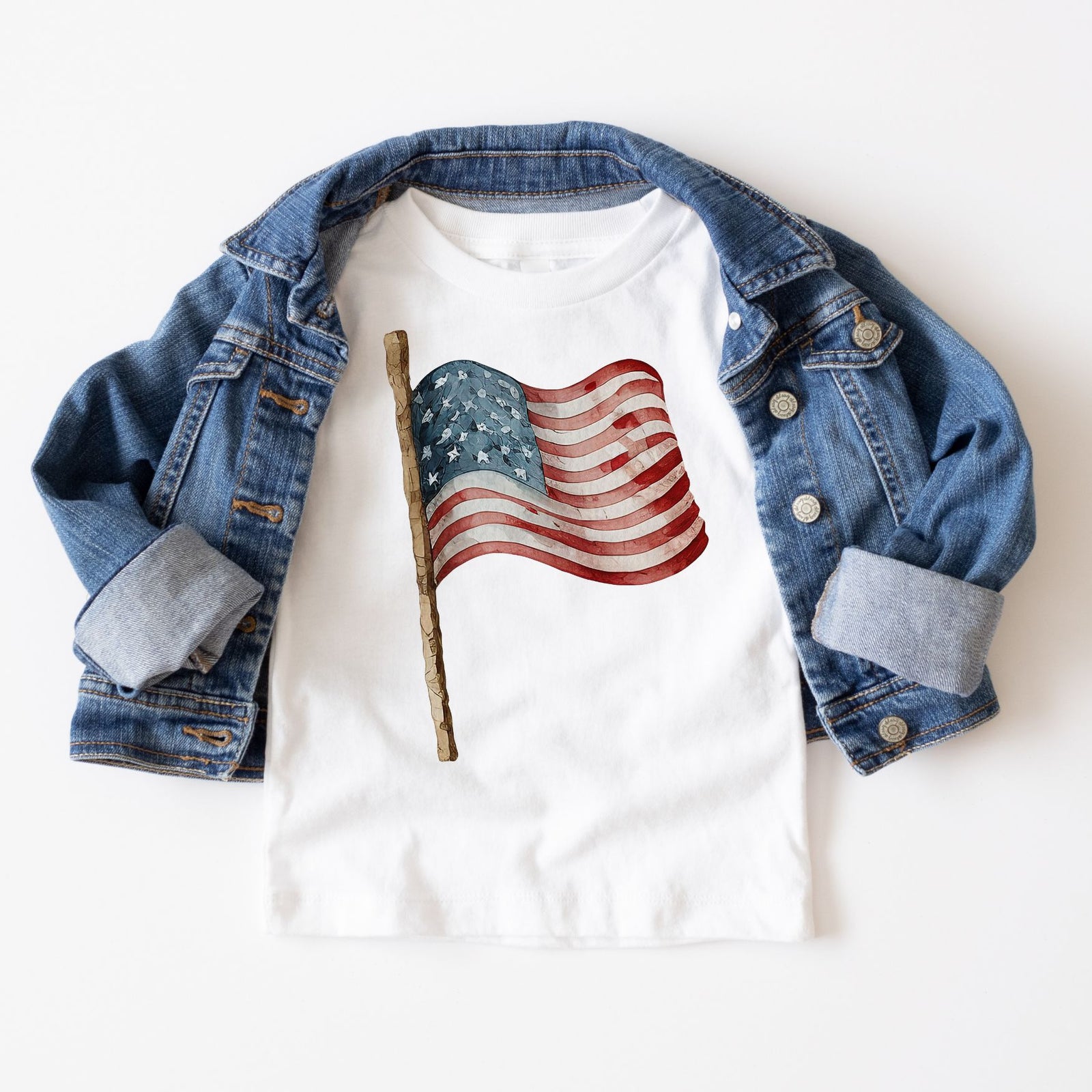American Flag Tee