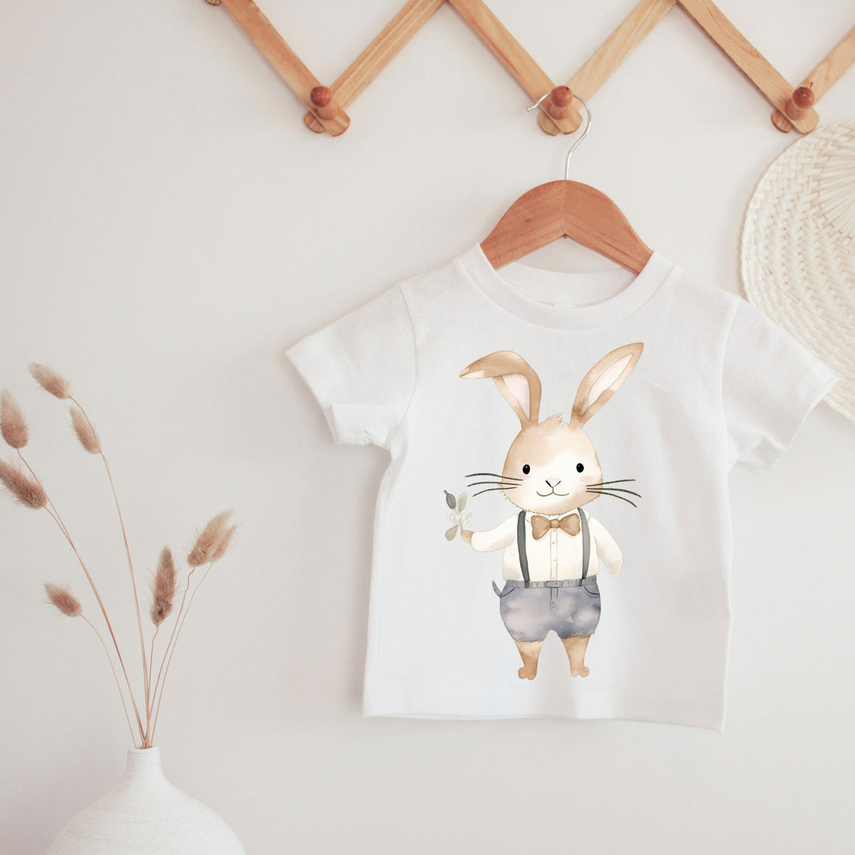 Mr. Rabbit Watercolor Tee