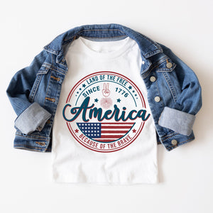 America Land of the Free Tee