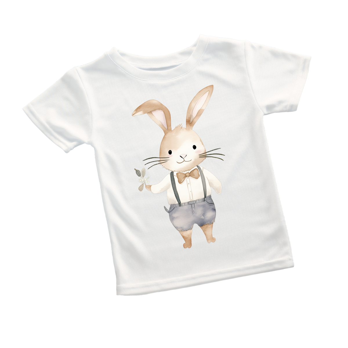 Mr. Rabbit Watercolor Tee