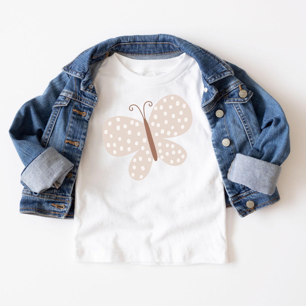 Polka Dot Butterfly Tee
