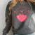 Retro Bear Comfort Colors Sweatshirt in Charcoal