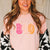 Boo Tee on Soft Pink - Adult