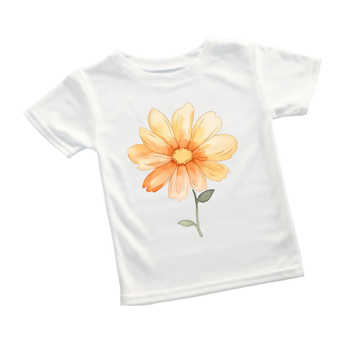Yellow Flower Watercolor Tee