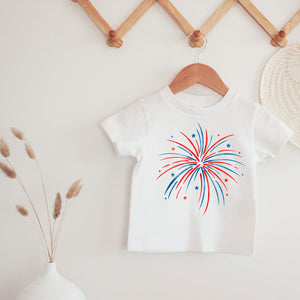 Red and Blue Firecracker Tee