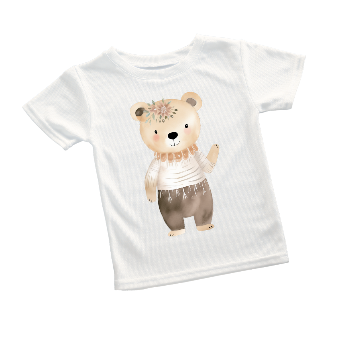 Happy Bear Watercolor Tee