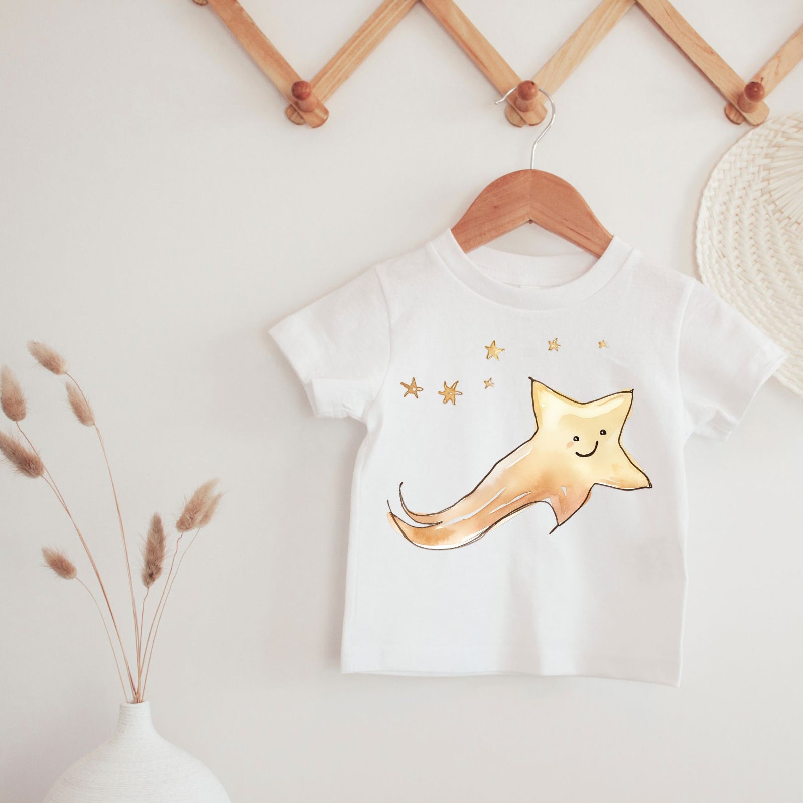 Shining Star Watercolor Tee