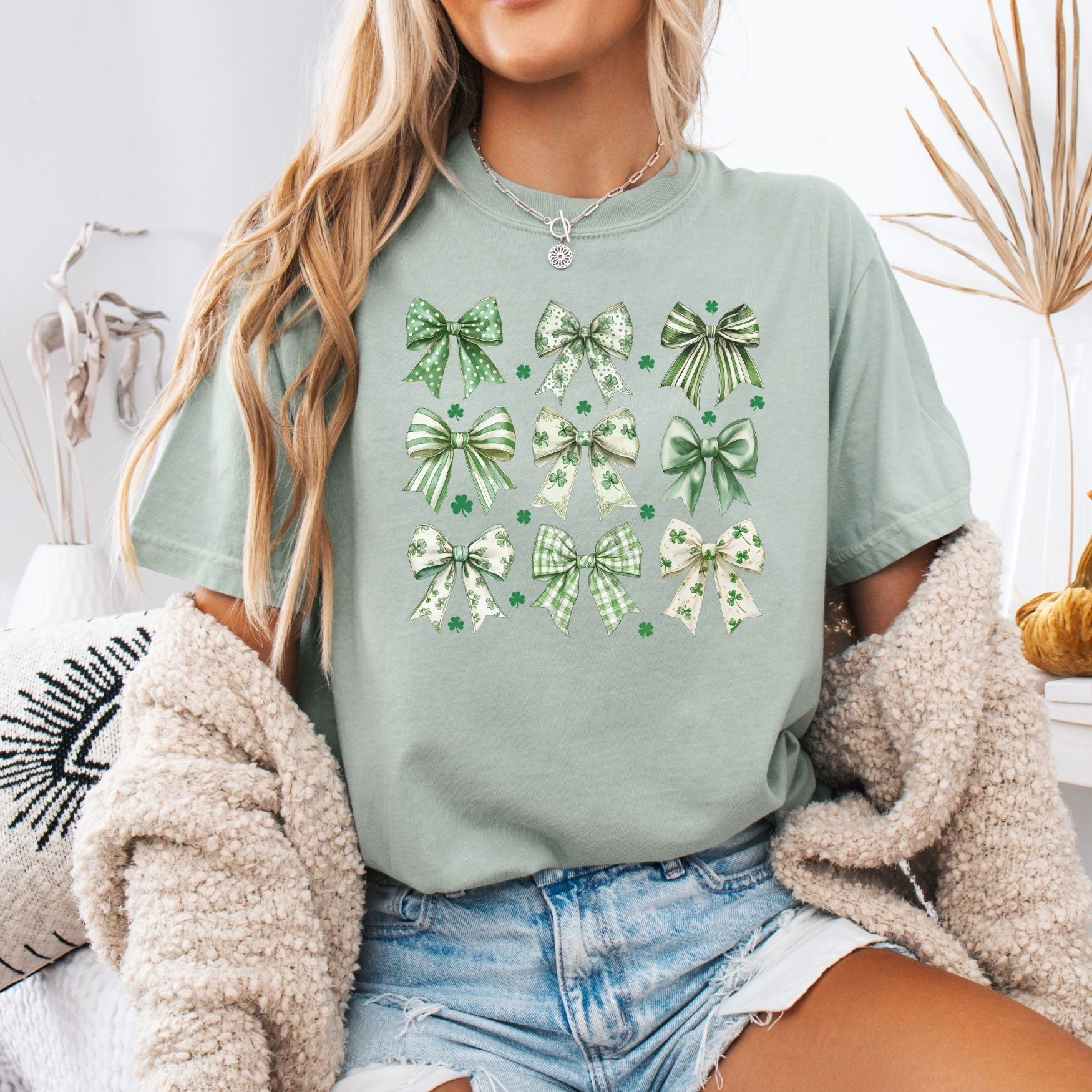 Shamrock Coquette Tee