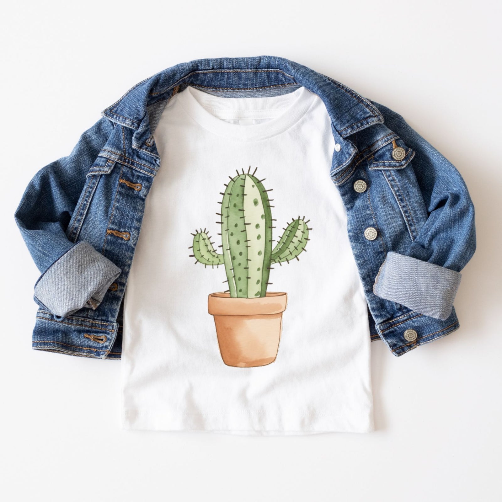 Cactus Watercolor Tee