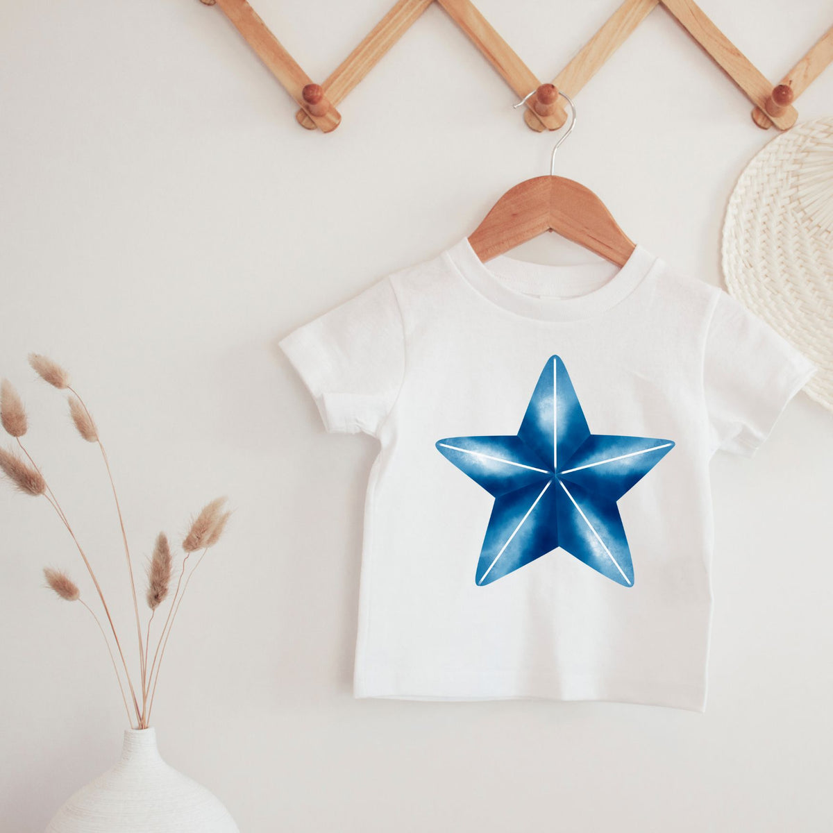 Bright Blue Star Tee