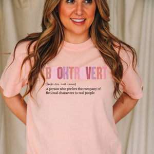 Booktrovert Tee