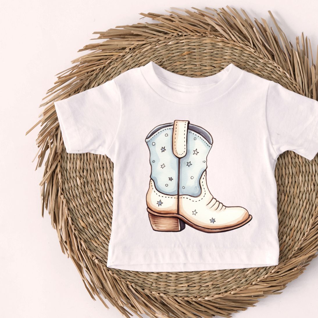 Blue Boot Tee