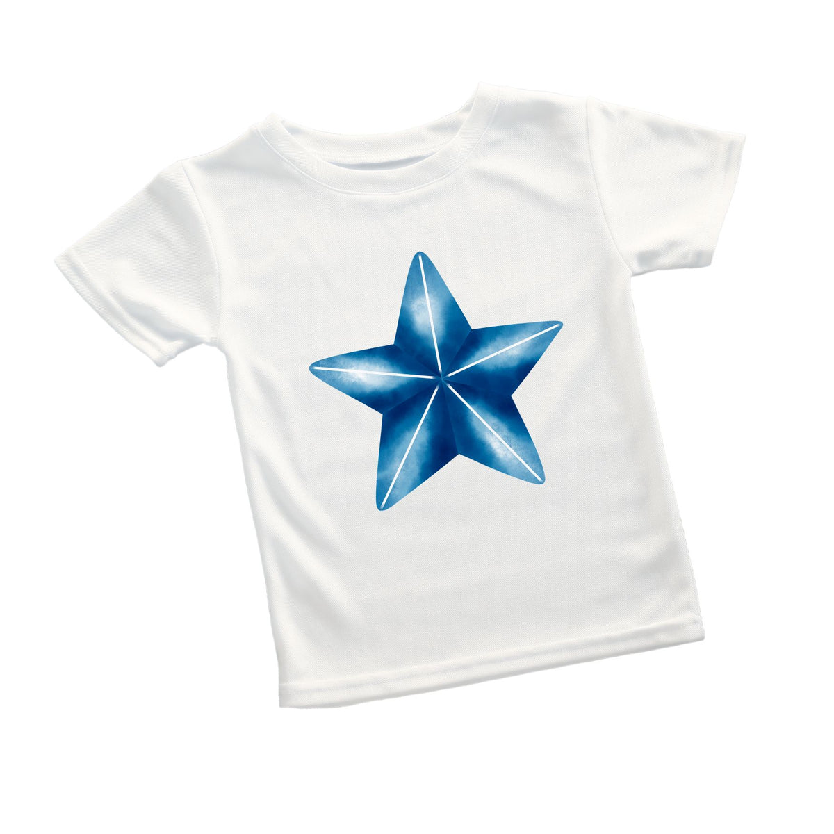 Bright Blue Star Tee
