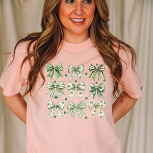 Shamrock Coquette Tee