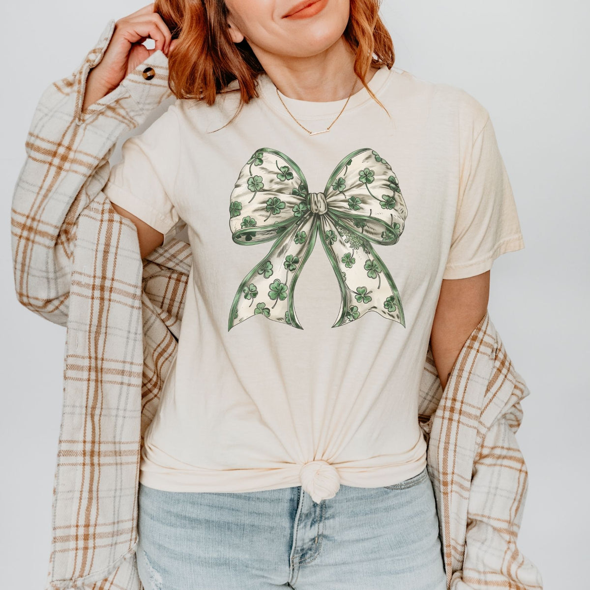 Shamrock Bow Tee
